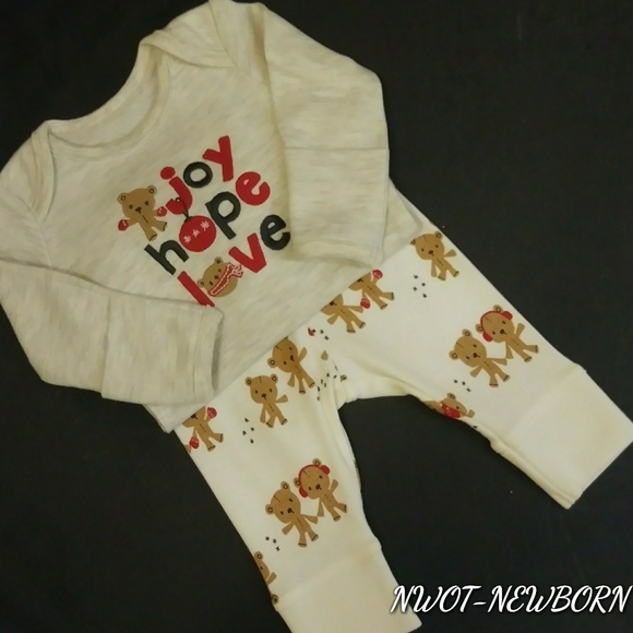 Gymboree Other - NWOT Gymboree two-piece Christmas set.